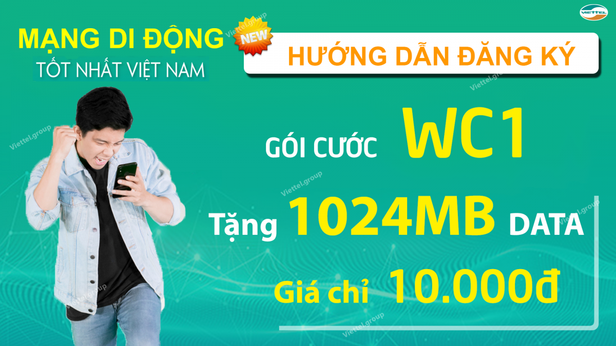 Gói WC1 không giới hạn dung lượng 1 ngày